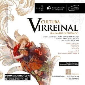 <b>Diplomado</b> Cultura Virreinal <br><b> Inicio: Noviembre</b>