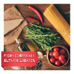 <b>Taller</b> Cocina italiana navideña<br><b>Inicio: Octubre</b>